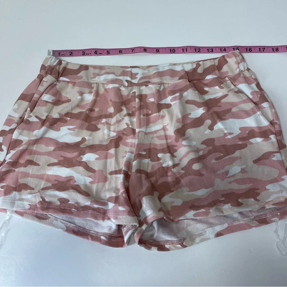 NEW Tart Intimates Pajama Shorts Womens Size Large Pink Camo Pull On NWOT - Picture 6 of 8